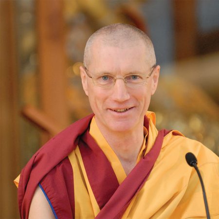 Gen-la Kelsang Khyenrab, a western Buddhist monk of the New Kadampa Tradition